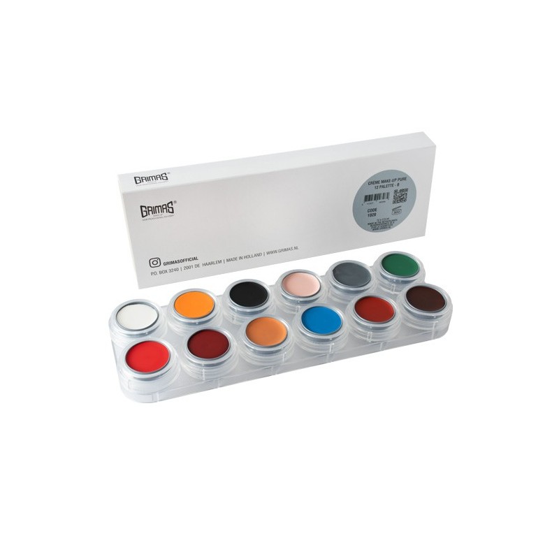 Grimas Creme make-up palette 12B