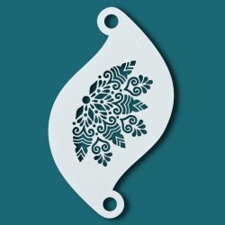 Schminkschablone Details | Superstar Facepaint Stencil - Ice crown SJ-77103