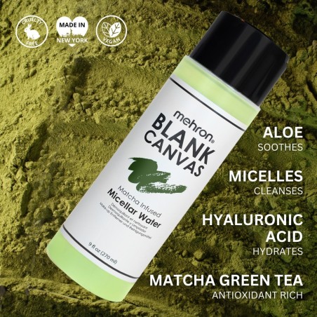 A no-rinse Matcha Green Tea infused makeup remover and cleansing water, Buy it at Noddies!