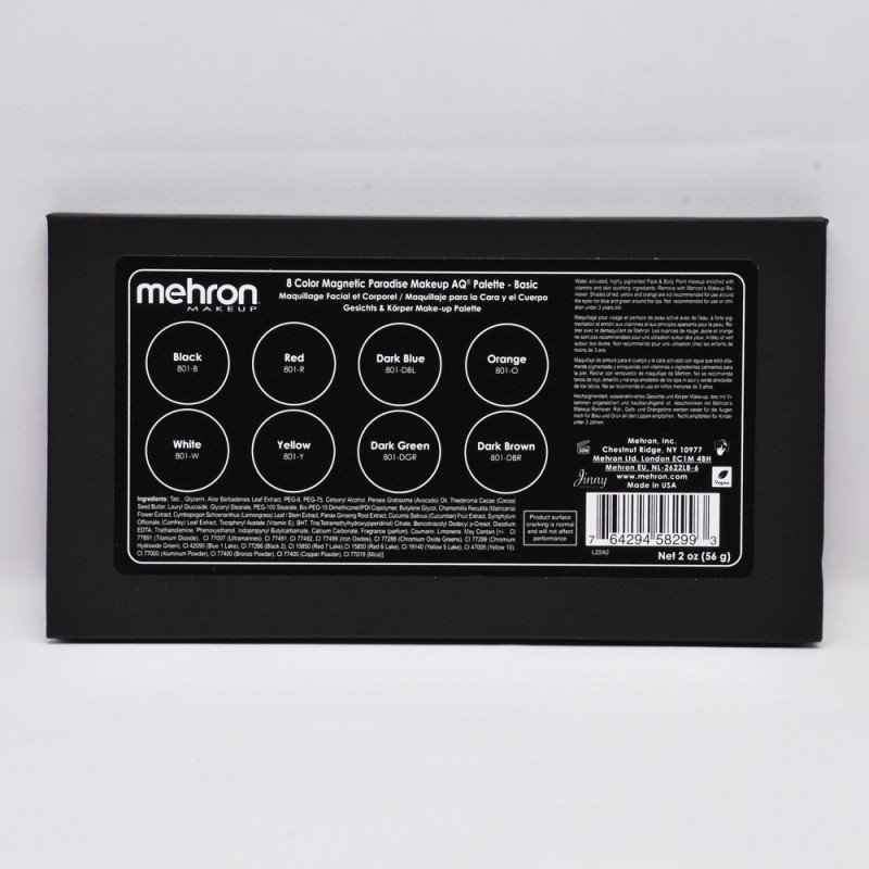 Mehron Palette - Basic