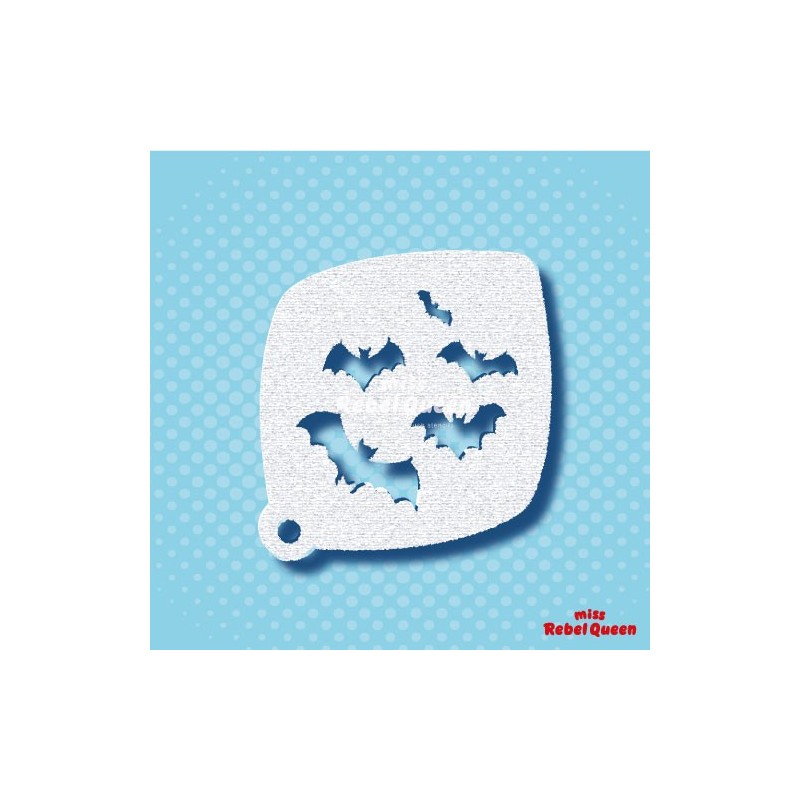 MRQ Schminkschablone | Fledermaus | Facepainting