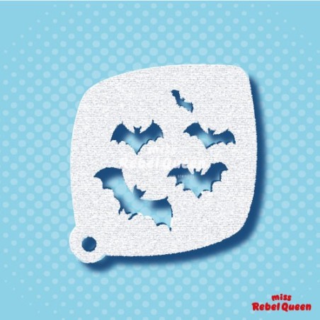 MRQ Schminkschablone | Fledermaus | Facepainting