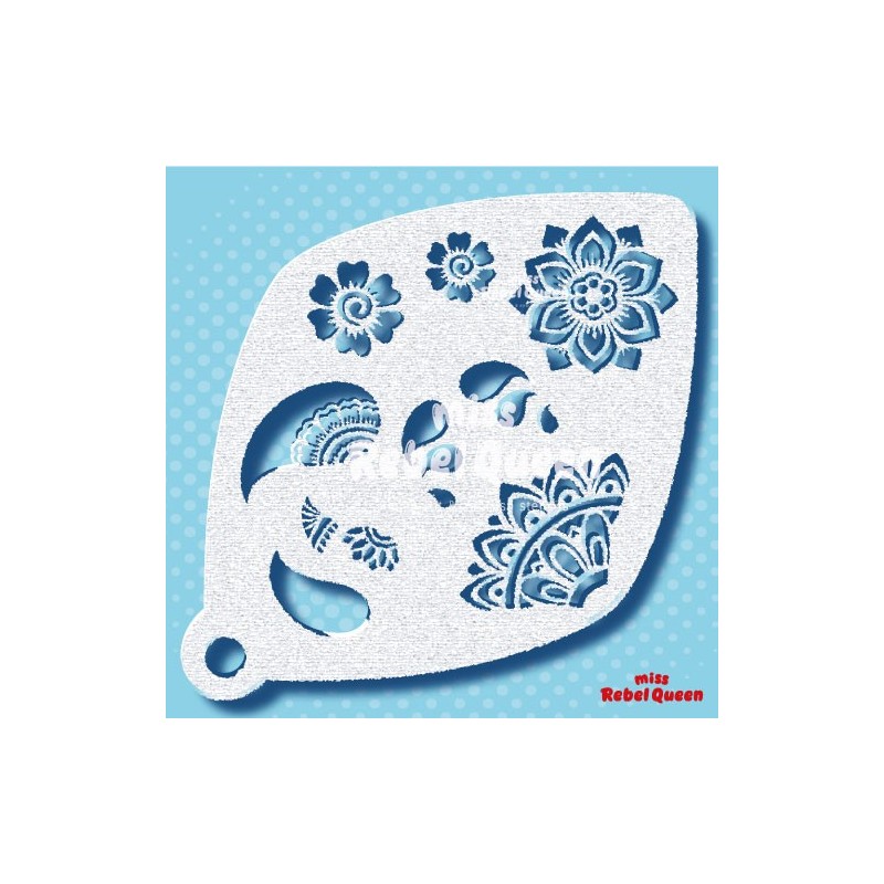 Schminken & Facepaint | MRQ Stencils - Perfect Paisley