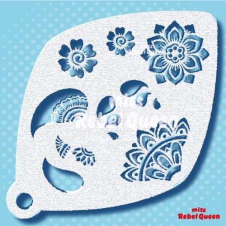 Schminken & Facepaint | MRQ Stencils - Perfect Paisley