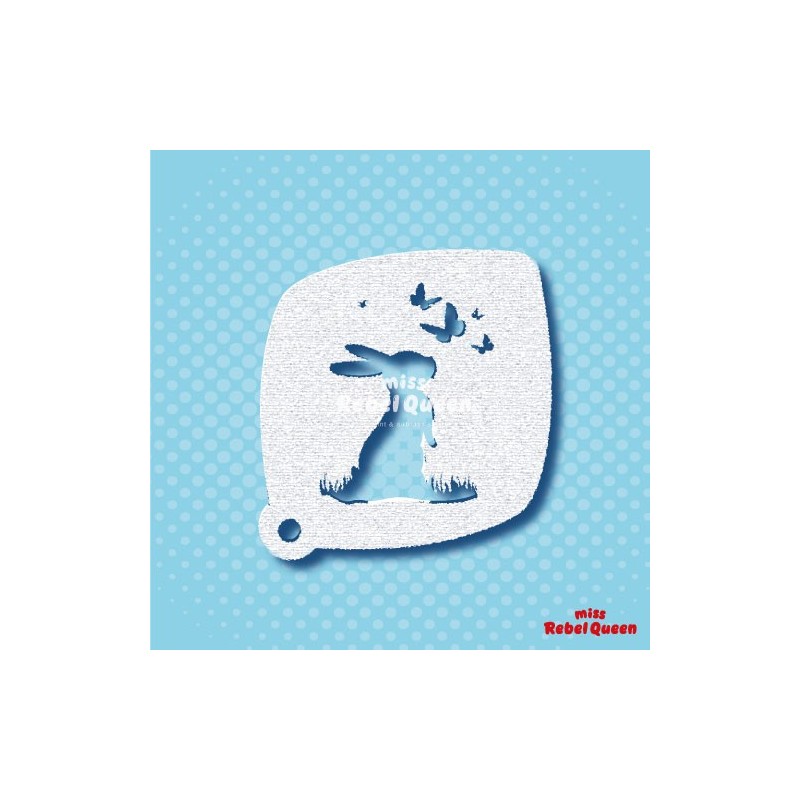 Schminken & Facepaint | MRQ Schminkschablone | Osterhase Single