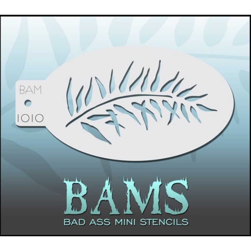 Schminken & Facepaint | Schminkschablone | BAM1010 | Blatt