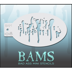 Schminken & Facepaint | Schminkschablone | BAM1018 | Tropfen