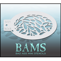 Schminken & Facepaint | Schminkschablone | BAM3013 | Flying Drips