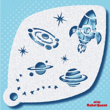 Schminken & Facepainting | MRQ Schminkschablone | I Need Space