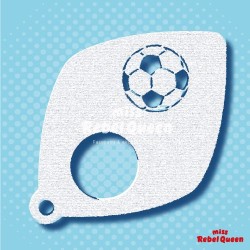 Schminken & Facepainting | MRQ Schminkschjablone | Fussball