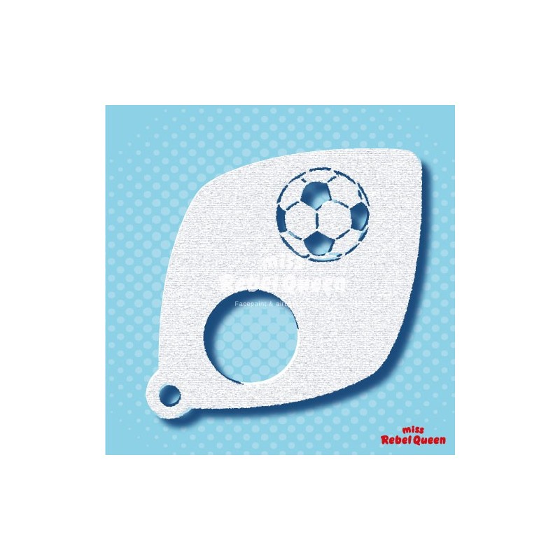Schminken & Facepainting | MRQ Schminkschjablone | Fussball