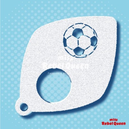 Schminken & Facepainting | MRQ Schminkschjablone | Fussball