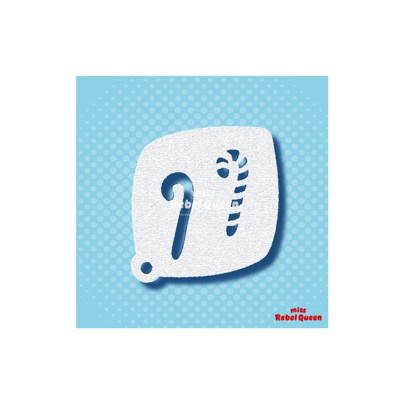 Schminken & Facepainting | MRQ Schminkschablone | Weihnachts Candy