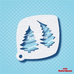 MRQ Schminkschablone | Weihnachtsbaum