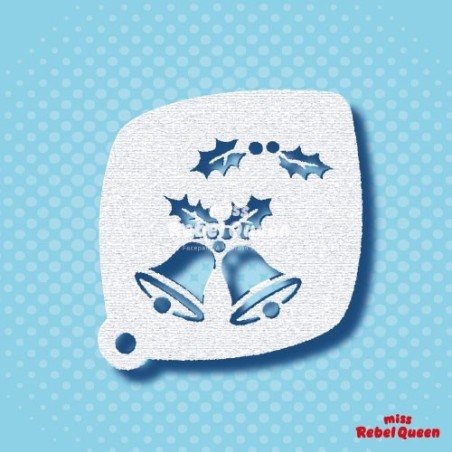 Schminken & Facepainting | MRQ Schminkschablone | Weihnachtsglocken