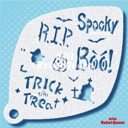 Schminken & Facepainting | MRQ Schminkschablone | Halloween Spezial