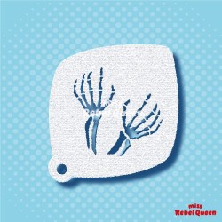 MRQ Schminkschablone | Clan / Skelettarme