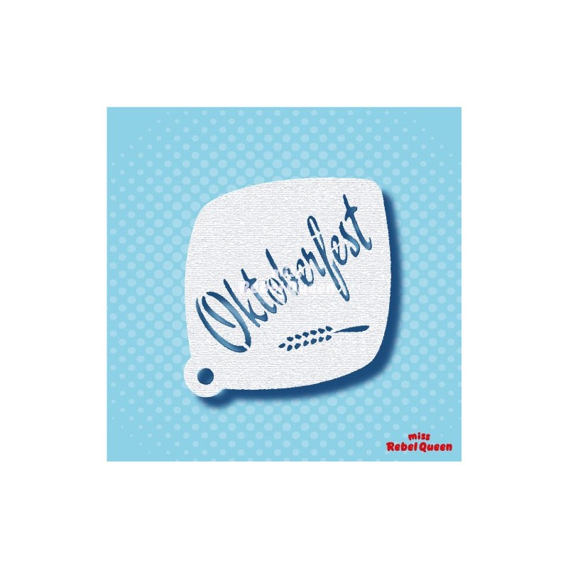 Schminken & Facepainting | MRQ Schminkschablone | Oktoberfest