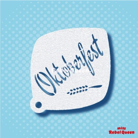 Schminken & Facepainting | MRQ Schminkschablone | Oktoberfest