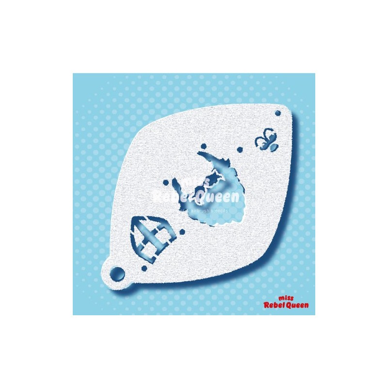 Schminken & Facepainting | MRQ Schminkschablone | 3-stap Sinterklaas