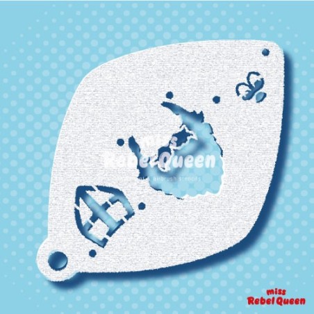 Schminken & Facepainting | MRQ Schminkschablone | 3-stap Sinterklaas