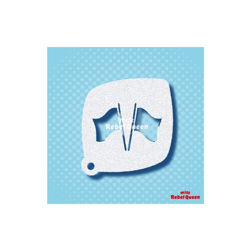 Schminken & Facepainting | Flags - Facepaint stencils