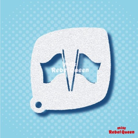 Schminken & Facepainting | Flags - Facepaint stencils