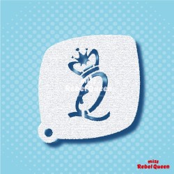 Schminken & Facepainting | MRQ Schminkstencil - Queen stamp