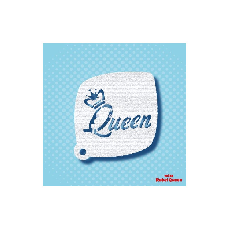 Schminken & Facepainting | MRQ Schminkstencil Koningstag- "Good to be Queen"