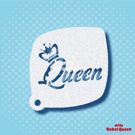 Schminken & Facepainting | MRQ Schminkstencil Koningstag- "Good to be Queen"