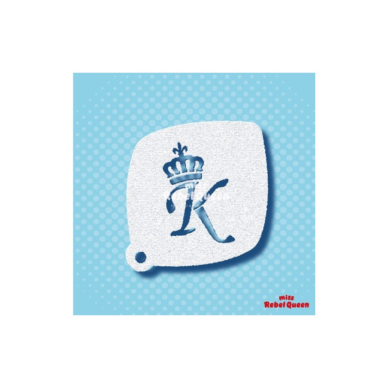Schminken & Facepainting | MRQ Schminkstencil - King stamp