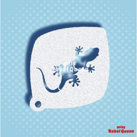 MRQ Schminkschjablone | Gerry the Gekko