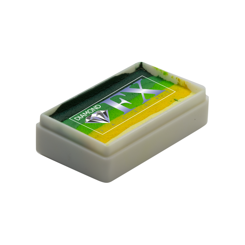 Schminke | Rainbowcake & One-Stroke | Diamond FX Splitcake | Grass