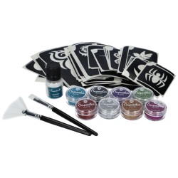 Glittertattoo Set Big Party | Komplettes Glittertattoo Set