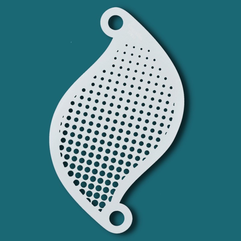 Schminkschablone Details | Superstar Schminksjablone - Popart