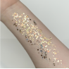 Pixie Paint Glittergel | Lucky Star Gold 30 gr | | Für Haut & Haar | Festivalglitter