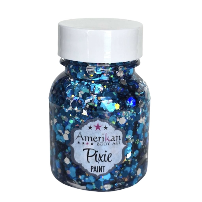 Pixie Paint Glittergel | Midnight Blue 30gr. | | Für Haut & Haar | Festivalglitter