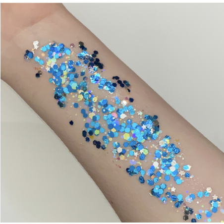 Pixie Paint Glittergel | Midnight Blue 30gr. | | Für Haut & Haar | Festivalglitter
