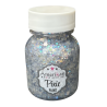 Pixie Paint Glittergel | Moonlight Silver 30 gr | | Für Haut & Haar | Festivalglitter