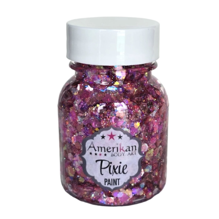 Pixie Paint Glittergel | Pretty in Pink 30gr | | Für Haut & Haar | Festivalglitter