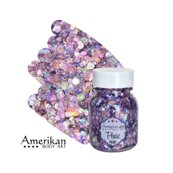 Pixie Paint Glittergel | Purple Rain 30gr. | | Für Haut & Haar | Festivalglitter