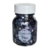 Pixie Paint Glittergel | Rockstar Grey 30gr. | | Für Haut & Haar | Festivalglitter