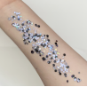 Pixie Paint Glittergel | Rockstar Grey 30gr. | | Für Haut & Haar | Festivalglitter