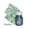 Pixie Paint Glittergel | Splash Blue 30gr. | | Für Haut & Haar | Festivalglitter