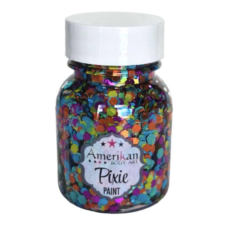 Pixie Paint Glittergel |  Tropical Whimsy 30gr | | Für Haut & Haar | Festivalglitter