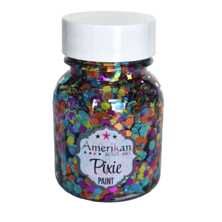 Pixie Paint Glittergel |  Tropical Whimsy 30gr | | Für Haut & Haar | Festivalglitter