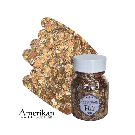 Pixie Paint Glittergel | Walk Like an Egyptian 30 gr | | Für Haut & Haar | Festivalglitter
