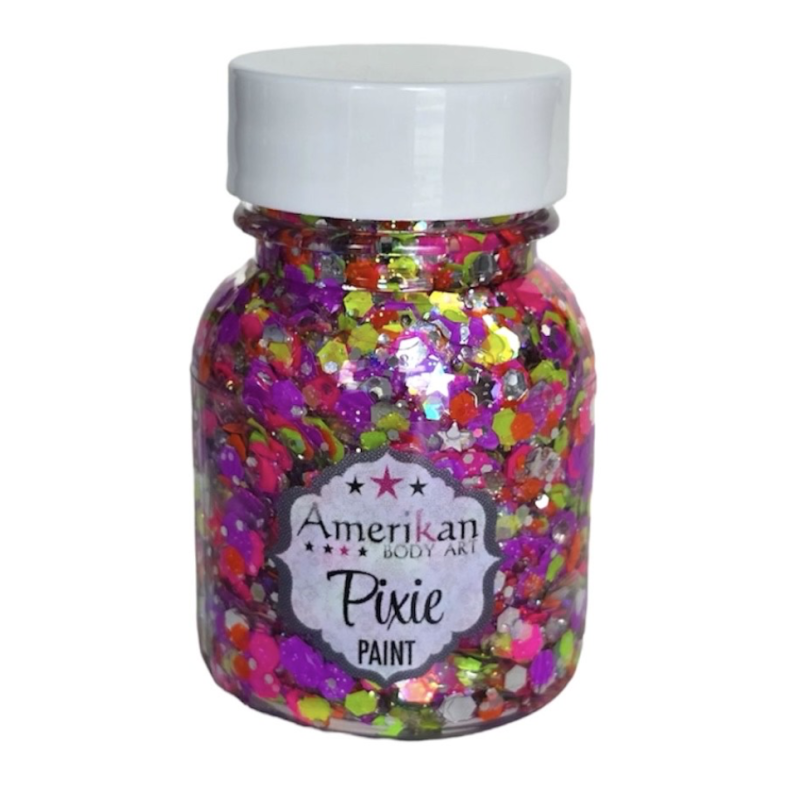Pixie Paint Glittergel | Valley Girl 30g | | Für Haut & Haar | Festivalglitter