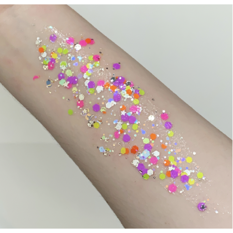 Pixie Paint Glittergel | Valley Girl 30g | | Für Haut & Haar | Festivalglitter