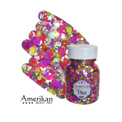 Pixie Paint Glittergel | Valley Girl 30g | | Für Haut & Haar | Festivalglitter